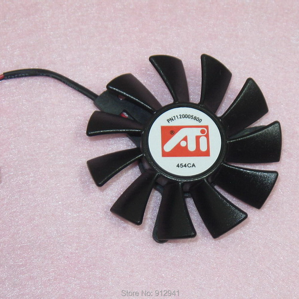 R08 CoolerMaster DF0601012RFMN 55mm Video Card VGA Cooler Fan Replacement 42mm 12V 0.20A 2Wire 2Pin 