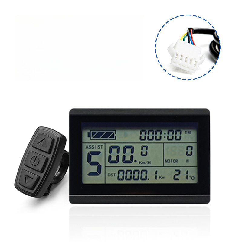 Electric Bicycle splay KT LCD LCD3 LCD8H For KT Intelligent Controller 24V 36V 48V 72V Ebike Panel J