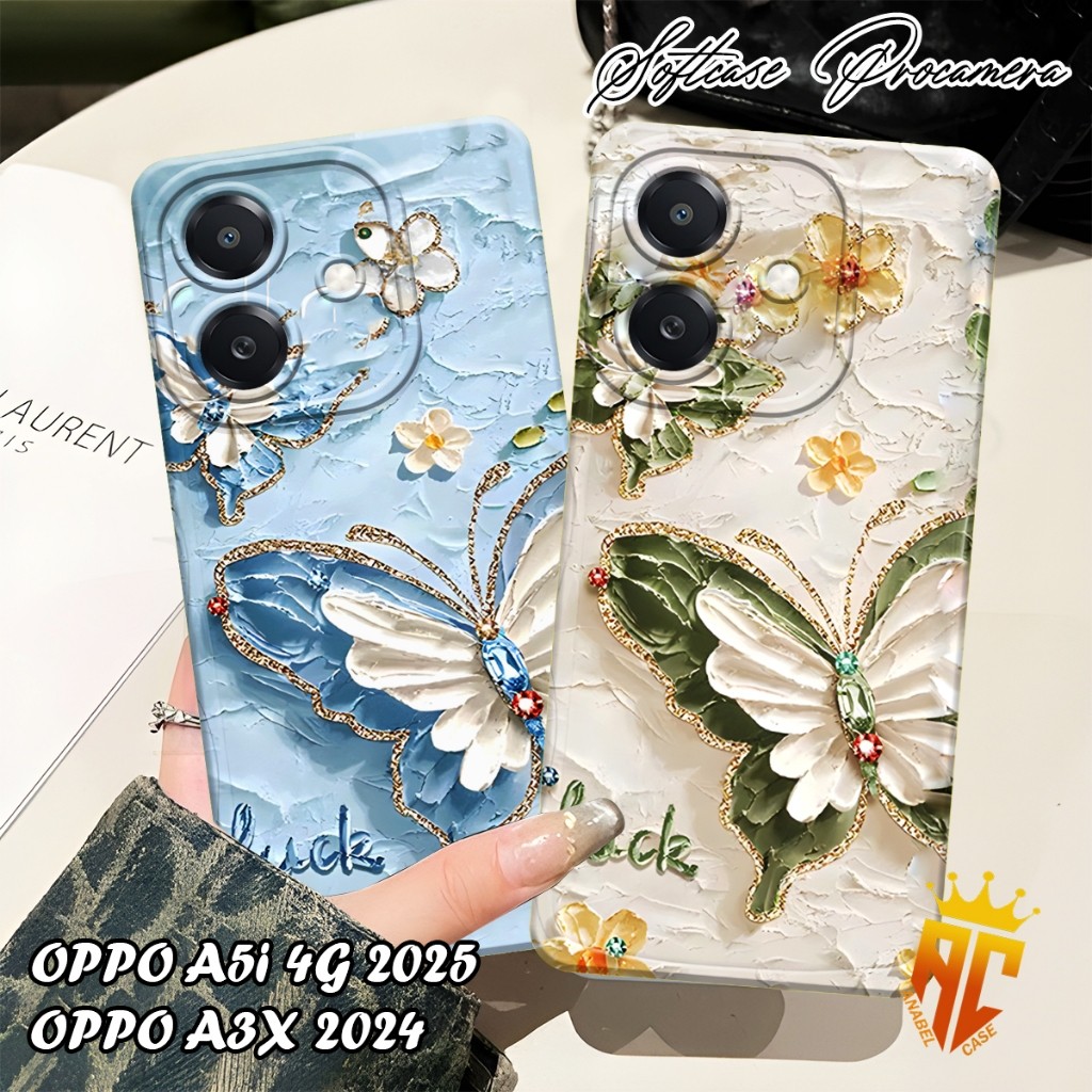 Softcase OPPO A5i 4G 2025 - OPPO A3X - OPPO A3 NFC - OPPO A5 PRO 4G - OPPO A5 PRO 5G - Casing Hp Mot