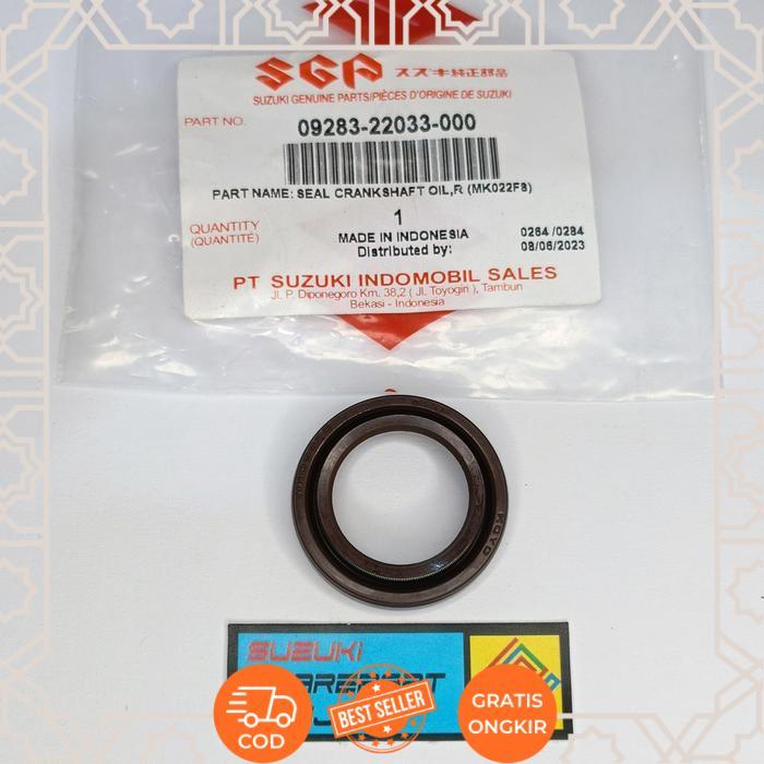 Eclipse- 09283B22033N000 Seal Oli Crankshaft / Kruk As Kanan Suzuki Skywave Ori