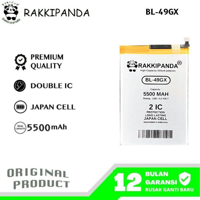 RakkiPanda BL-49GX Compatible With Infinix Hot 7 Lite X690B/Hot 11s NFC X6812B/Hot 12 Pro X668C/Note