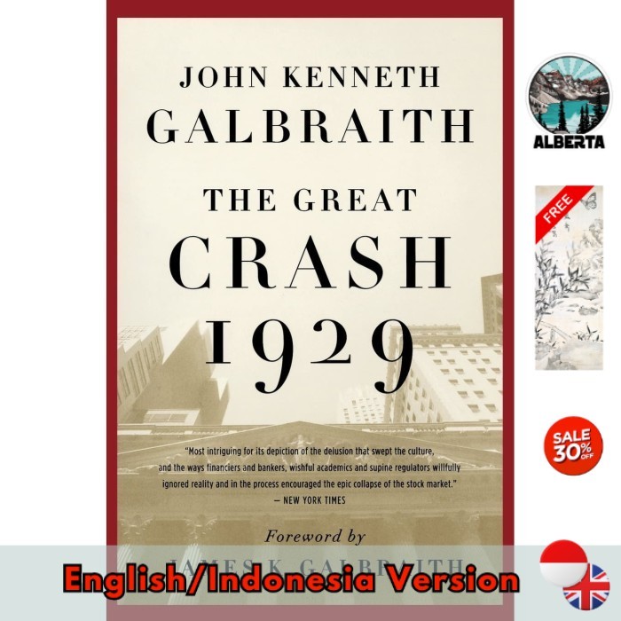 Viral Produk Eng/Ind ED  The Great Crash of 1929 by John Kenneth Galbraith
