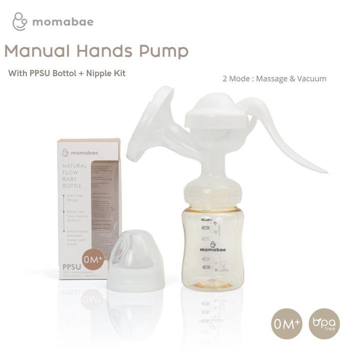 MOMABAE - MANUAL BREAST PUMP POMPA ASI MANUAL - MANUAL BREAST PUMP