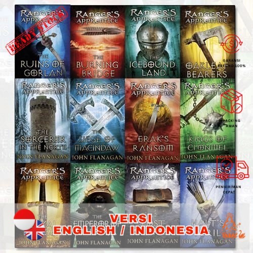 Full Edisi Indo-John Flanagan Rangers Apprentice 12 Books