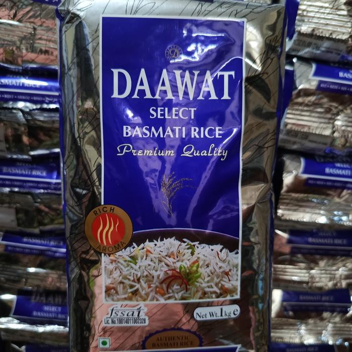 Beras Basmati 1 kg DAAWAT SELECT BASMATI RICE premium quality