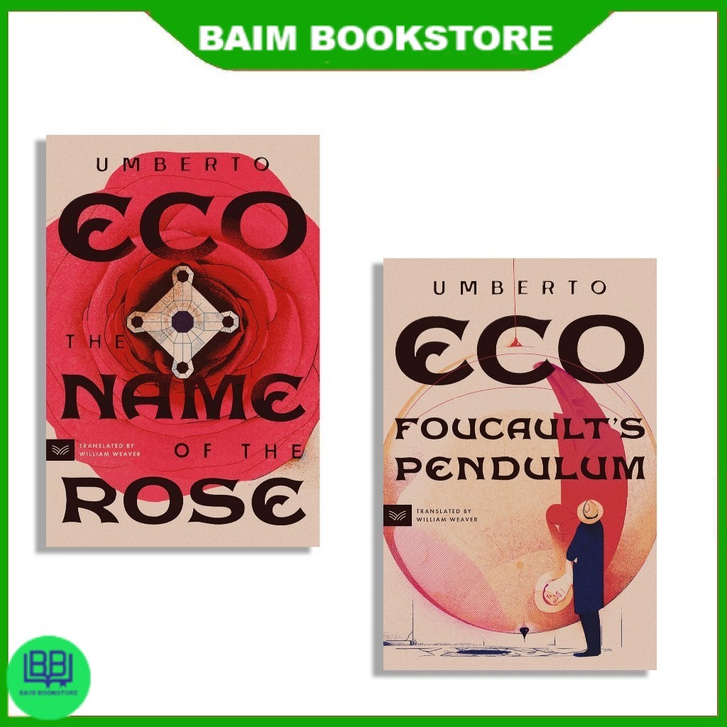 The Name Of The Rose | Foucault's Pendulum by  Umberto Eco