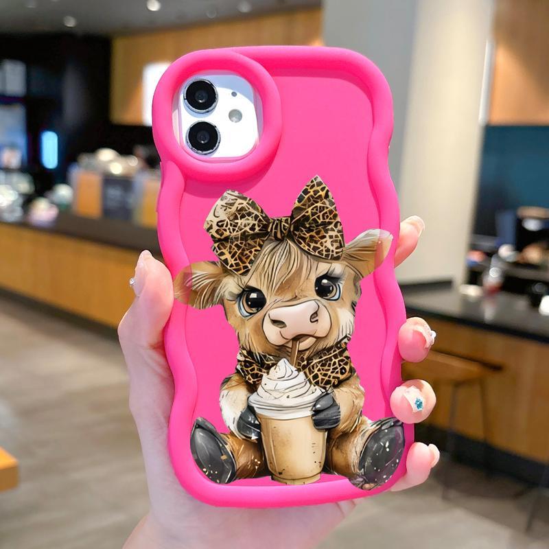 Casing For Iphone Case 11 Pro Max 12 13 Cute Anak Sapi Imut Soft Bumper Terbaru