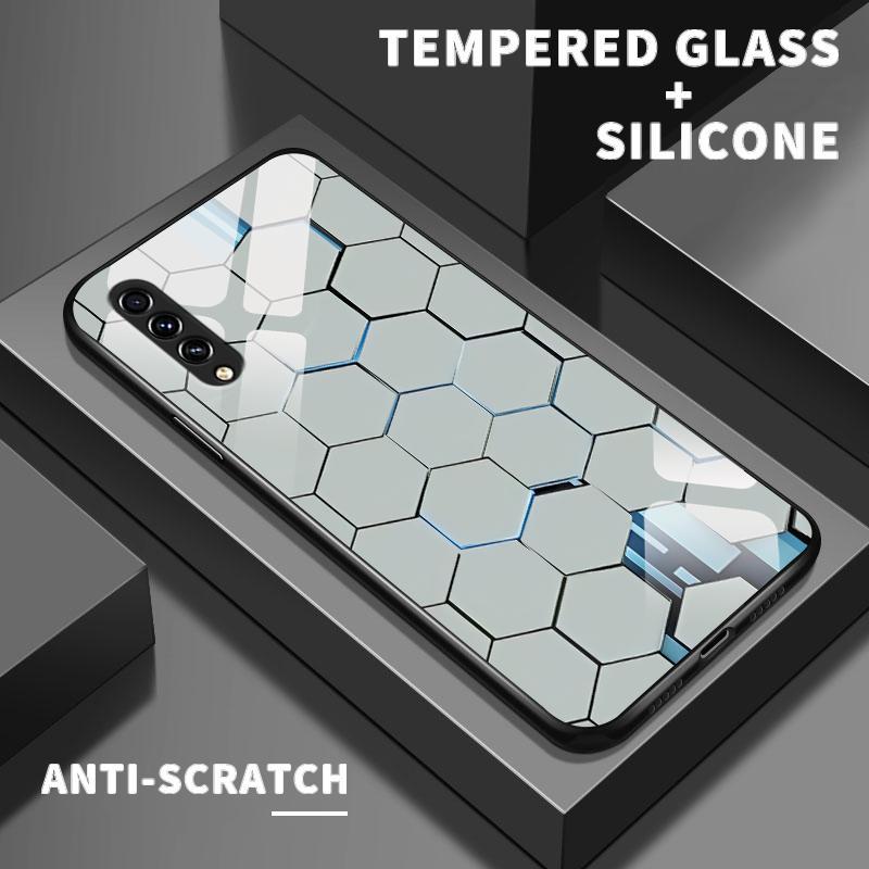 Hard Case For Samsung A50 A54 5G A52 4G A51 UW A53 A50s A52s A71 A7 2018 A73 A72 A70 A70s Tempered G