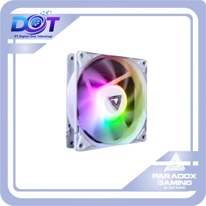 PARADOX GAMING HYPERSONIC EAGLE II ARGB WHITE Fan Casing With Argb Led Sync