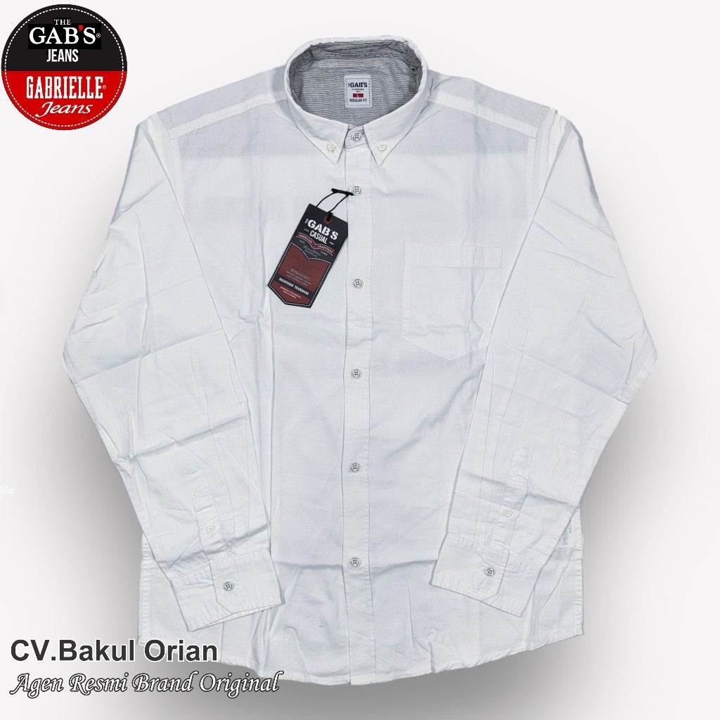 Kemeja Pria Baju Cowok Gab's Gabrielle Regular - IA03162