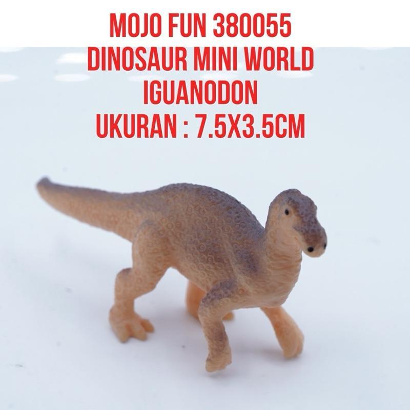 MOJO Fun 380055 Dinosaur Mini World | Iguanodon Dinosaurs Dinosaurus Jurassic Prehistoric | Size 7.5