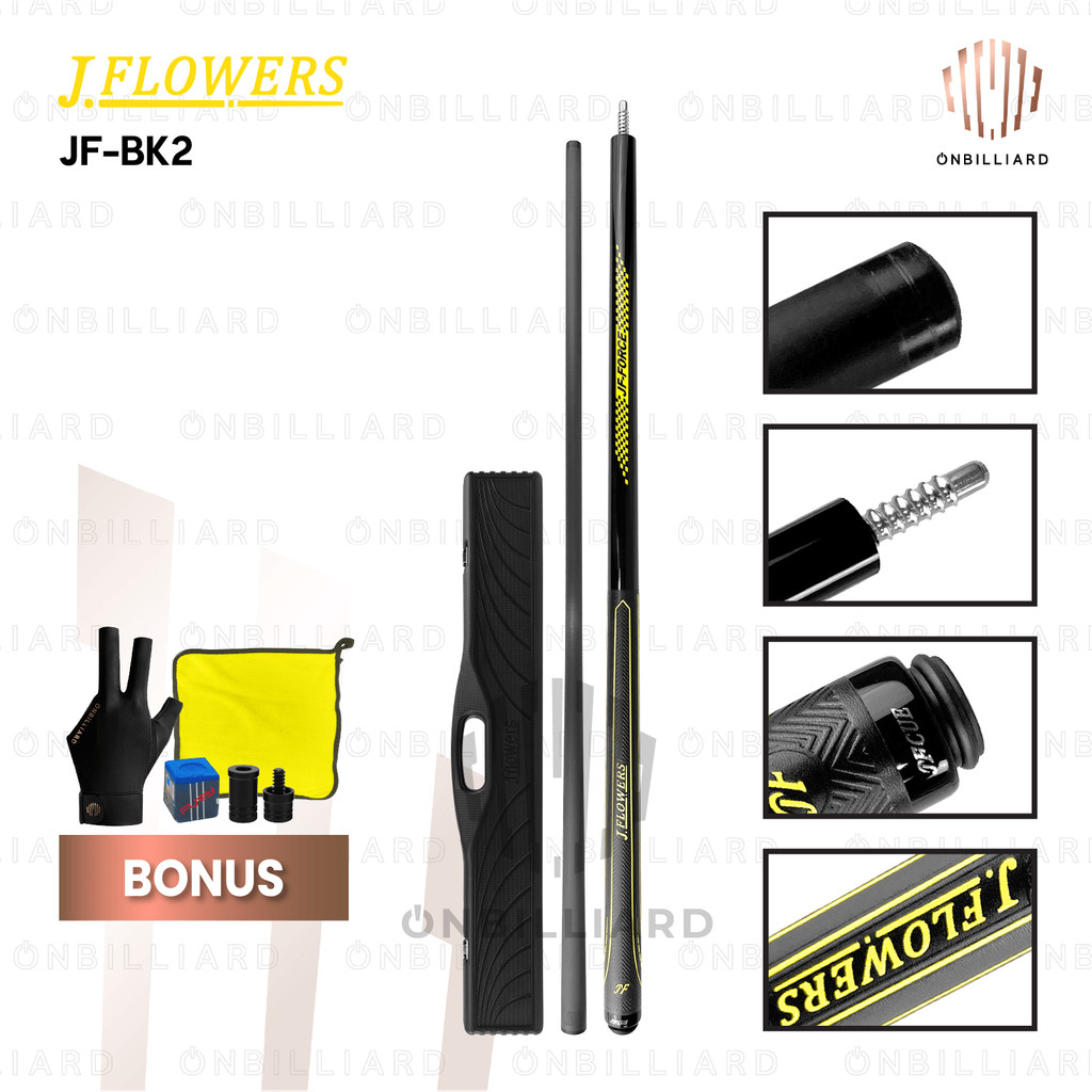 JFLOWERS Break Cue JF-BK2 Carbon Cue Stick Billiard JFS Stik Break