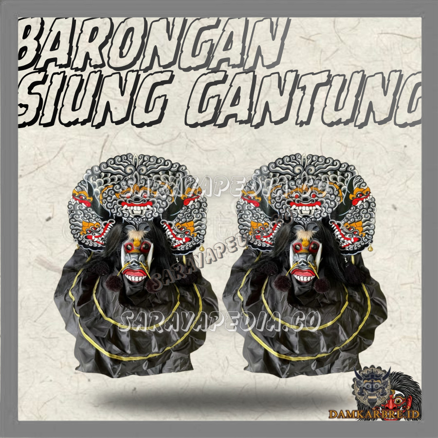 Barongan Telon Siung Gantung Barongan Pentas BRE BRE