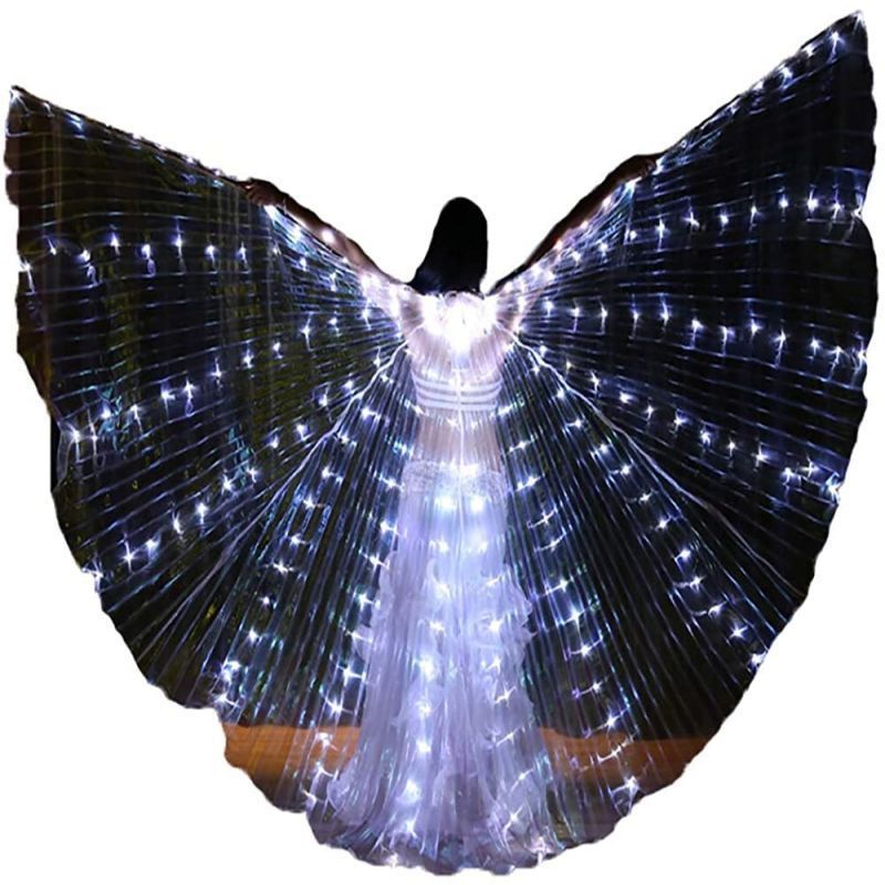 Kostum Sayap Malaikat Sayap Tari Penari Sayap Malaikat Led Sayap Kerub Belly Dance Sayap Malaikat