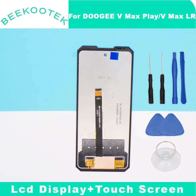 New Original DOOGEE V Max Play V Max LR LCD splay Tou Screen splay For DOOGEE V Max Play Smart Phone