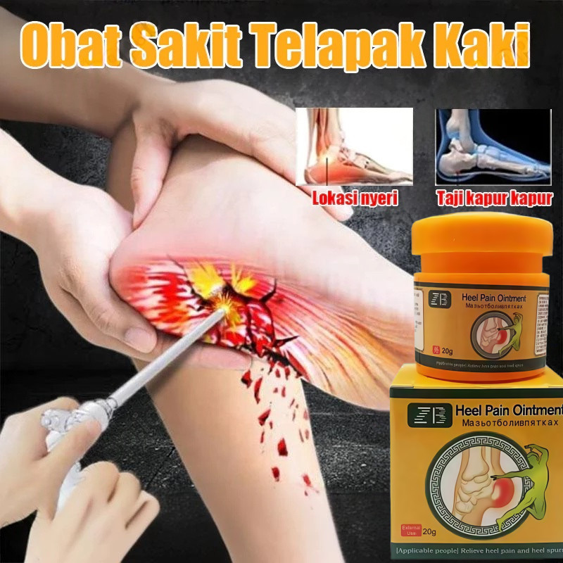 COD Plantar Fasciitis Obat Sakit Tumit Terapi Kaki Pereda Nyeri Telapak Kaki Salep Keseleo Kebas Kes