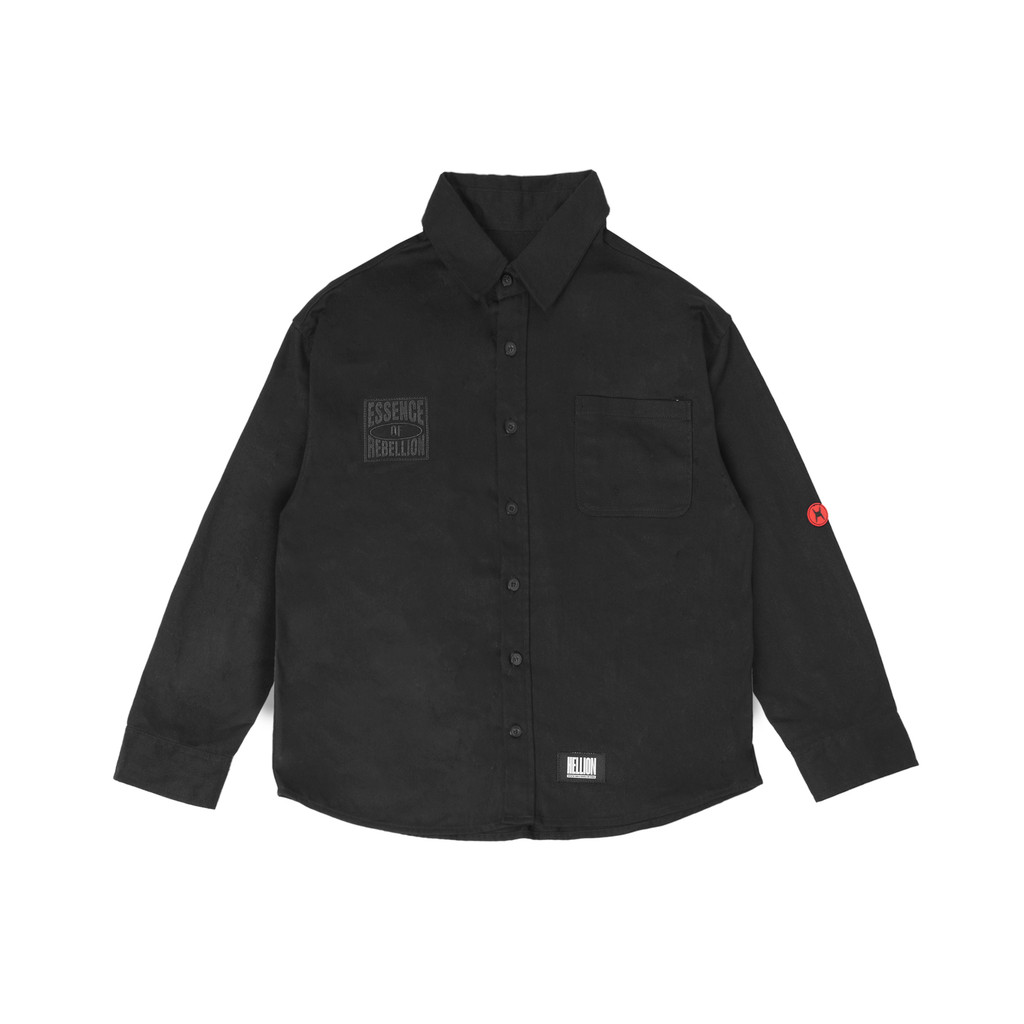 Hellion - Rebellion Black Outer Shirt
