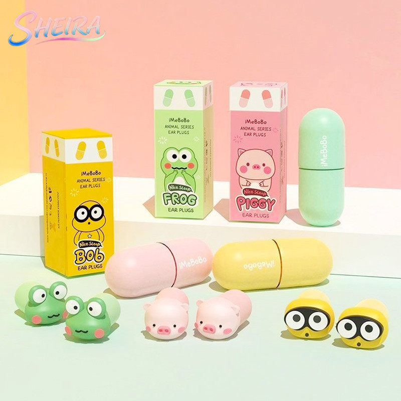 Tutup telinga yang lucu / Tutup telinga peredam bising / Tutup telinga / Tutup telinga busa tidur ny