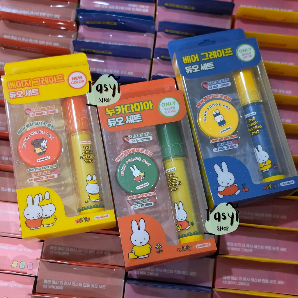 [READY] NEW THE JUICY LASTING TINT X MIFFY /  MINI THE JUICY LASTING TINT