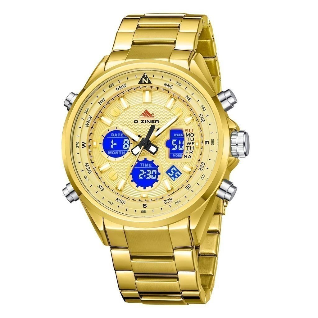 JAM TANGAN PRIA DZINER 8338 RANTAI,COD