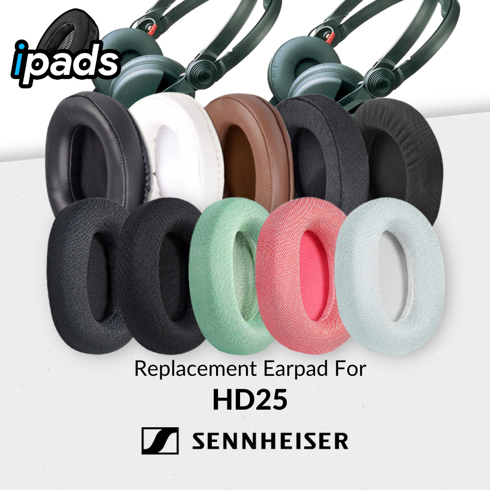 Earcup Earcushion Earpad  Sennheiser HD25 HD 25 HD-25 Busa Bantalan Foam Pad