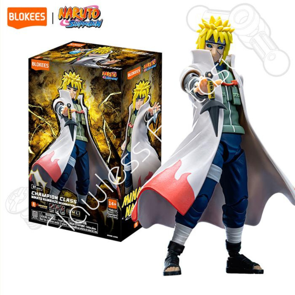 Blokees Naruto Shippuden Minato Namikaze Original Action Figure