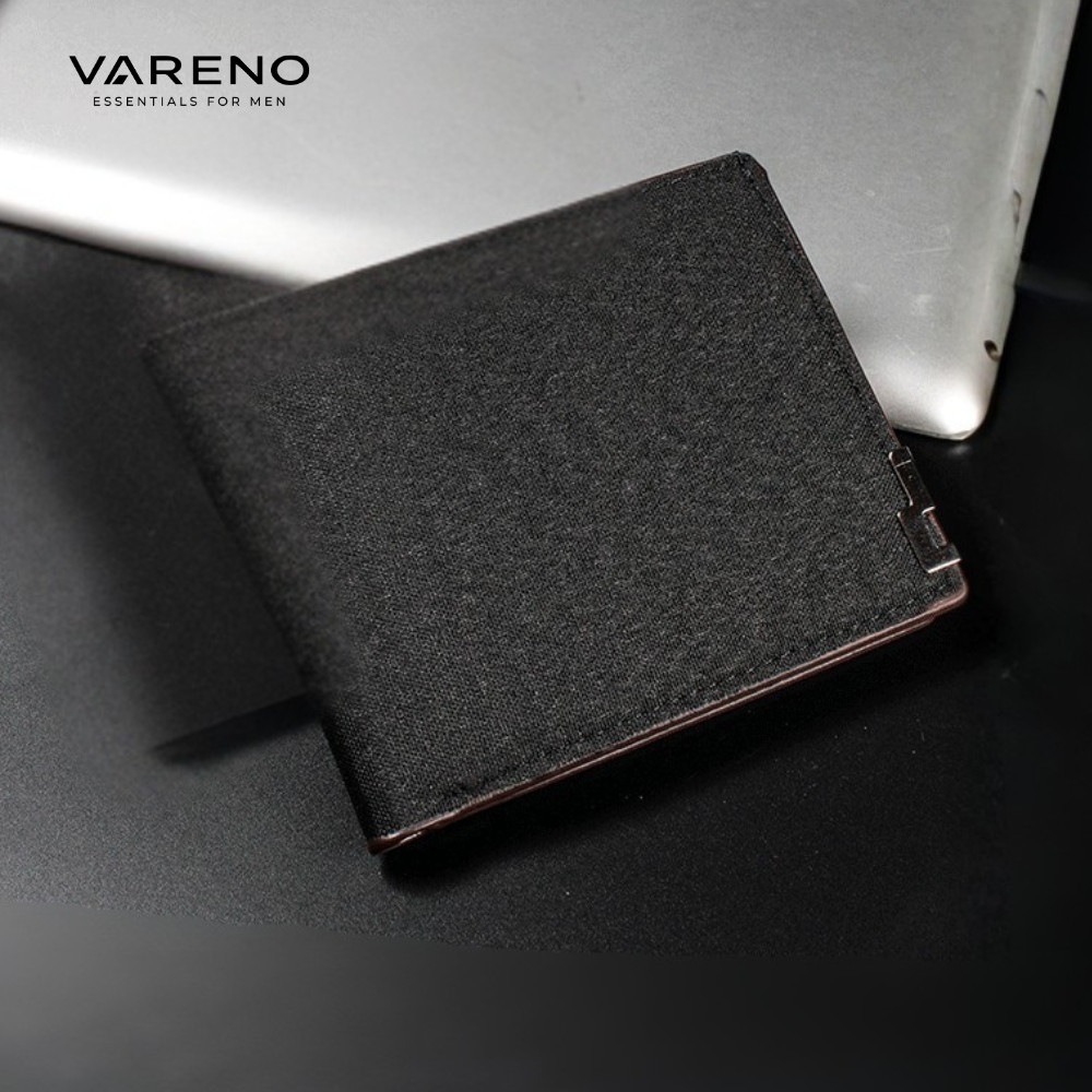 Vareno Orion Wallet - Dompet Denim Dompet pria premium dompet kecil dompet cowok keren dompet cowo d