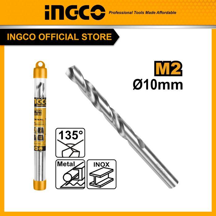 Mata Bor HSS M2 INGCO 10mm/12mm - 10mm