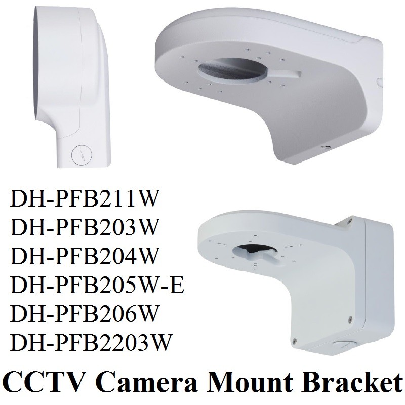 Hemispherical Camera Mount Bracket Compatible with DH-PFB211W DH-PFB203W DH-PFB204W DH-PFB205W-E DH-