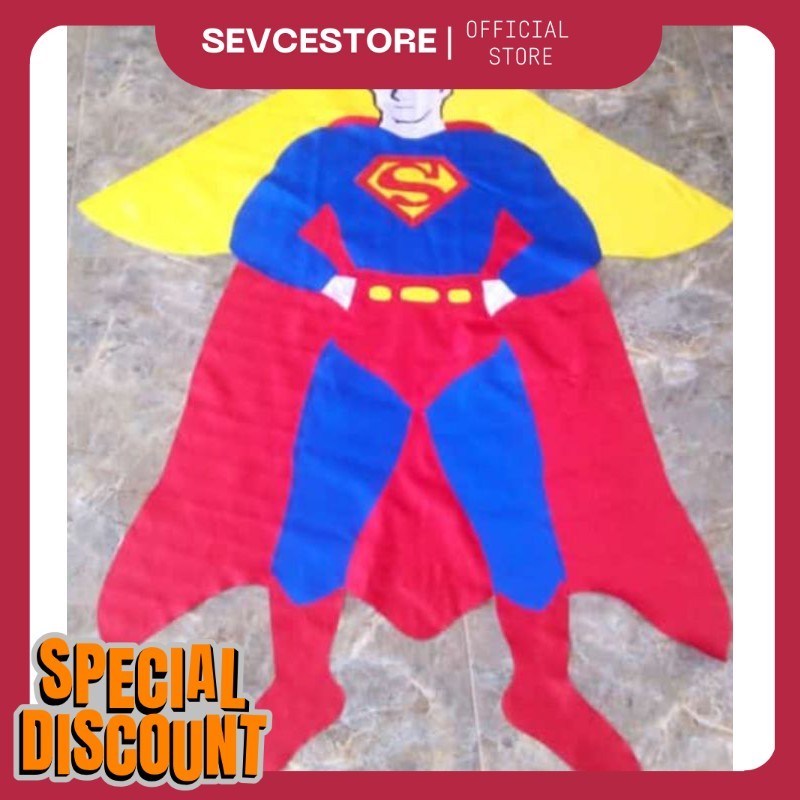 Layangan Kain Karakter / Layangan Hias / Layangan Superman /SA