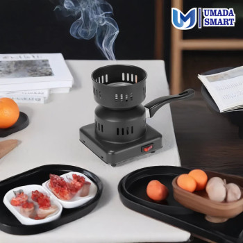 Kompor Listrik Mini Pemanas Arang Hookah BBQ Charcoal Burner 500W
