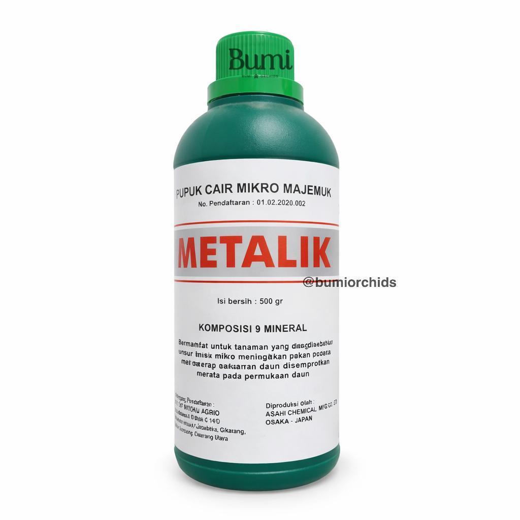 Metalik 500 ml Pupuk Tanaman Mikro Pelengkap Unsur Hara