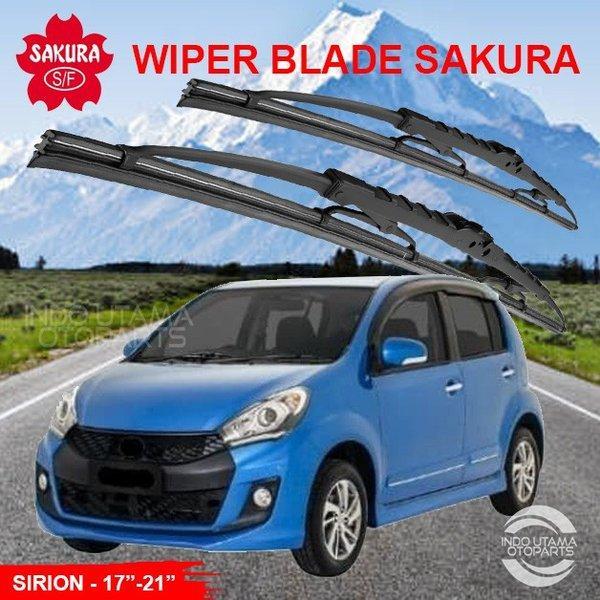 Wiper Kaca Depan Sirion Wiper Mobil SAKURA - Warna PASSSSS