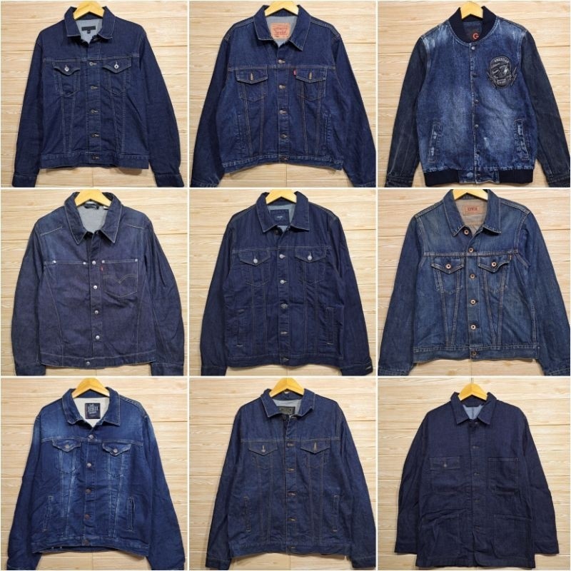 SYAZIAS Jaket denim branded jeans brand oversize denim