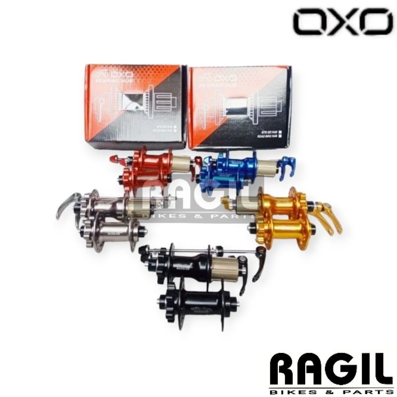 Paling dicari Termurah HUB FREEHUB OXO 32H HB-818 2F4R BEARING PRO LUBANG 32 HOLE 32H CASSETTE SLUP 