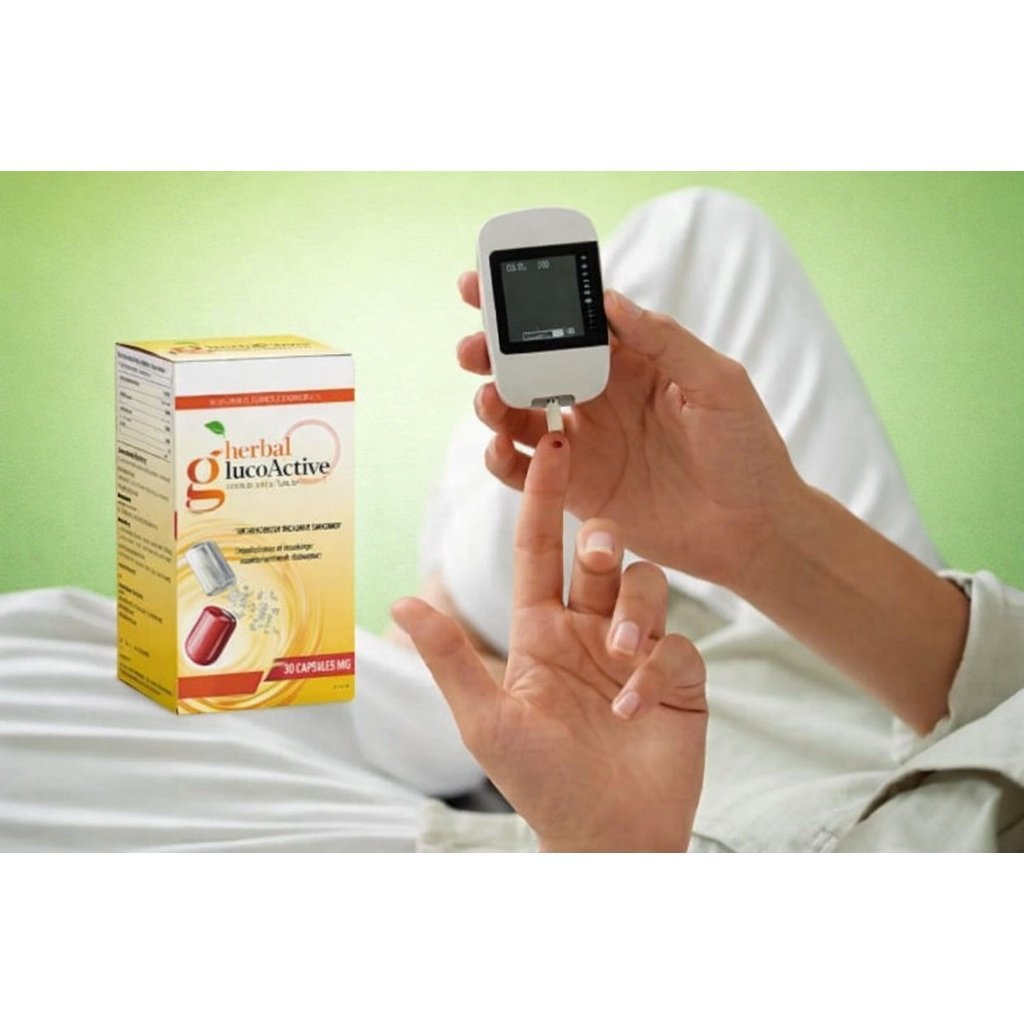 GLUCOACTIVE ORIGINAL Asli Obat Herbal Diabetes Kencing Manis Resmi Bpom GLUCOACTIVE