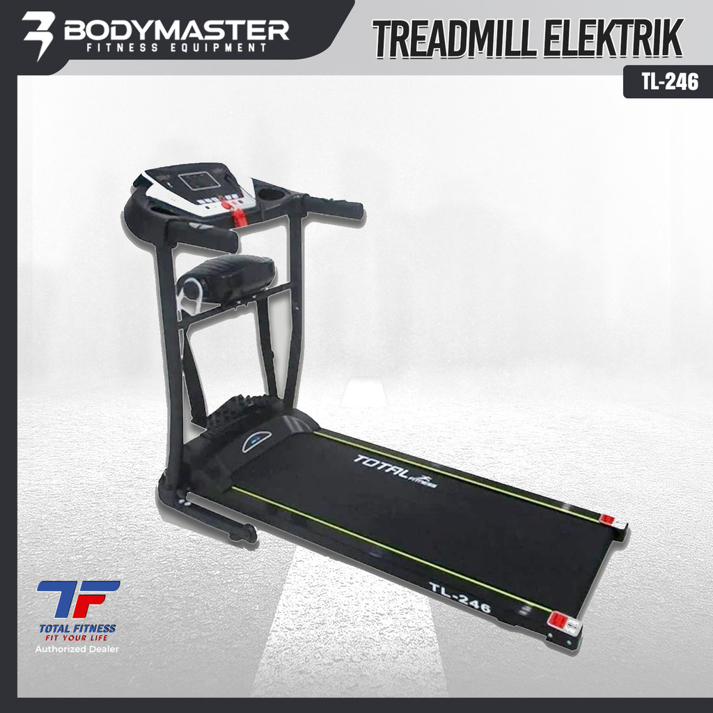 Treadmill TL-246 - Treadmil Elektrik TL246 Original Total Health Gym