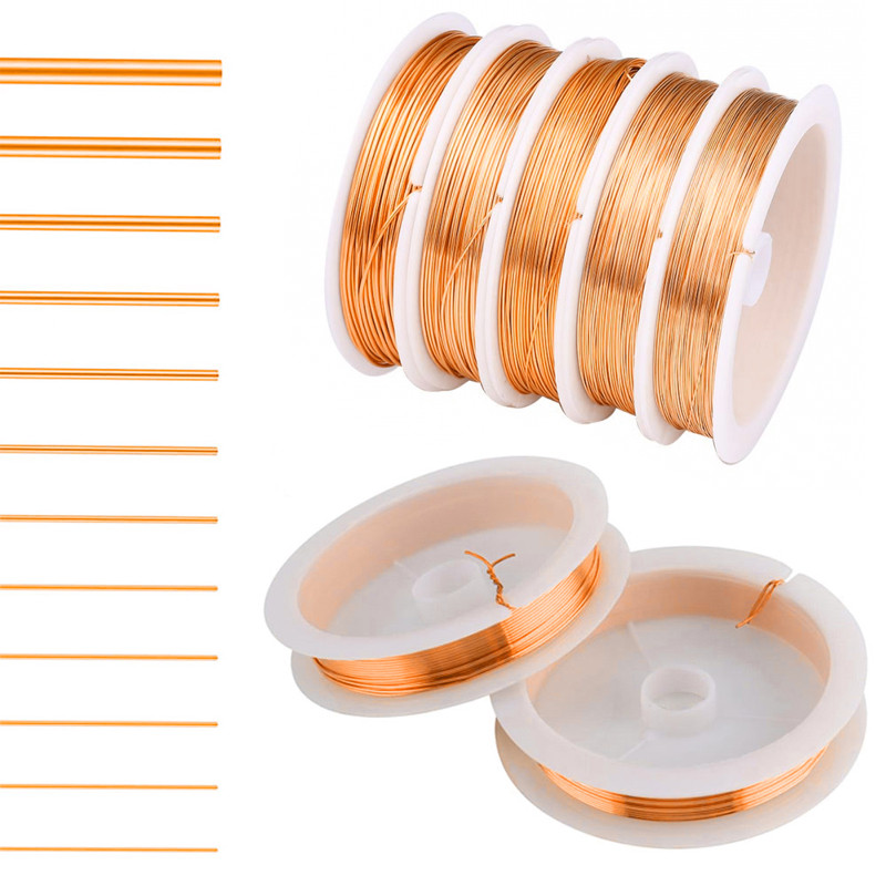 10100m Copper wire coil 006mm  10mm copper wire cable Magnetic wire enameled copper coil wire enamel