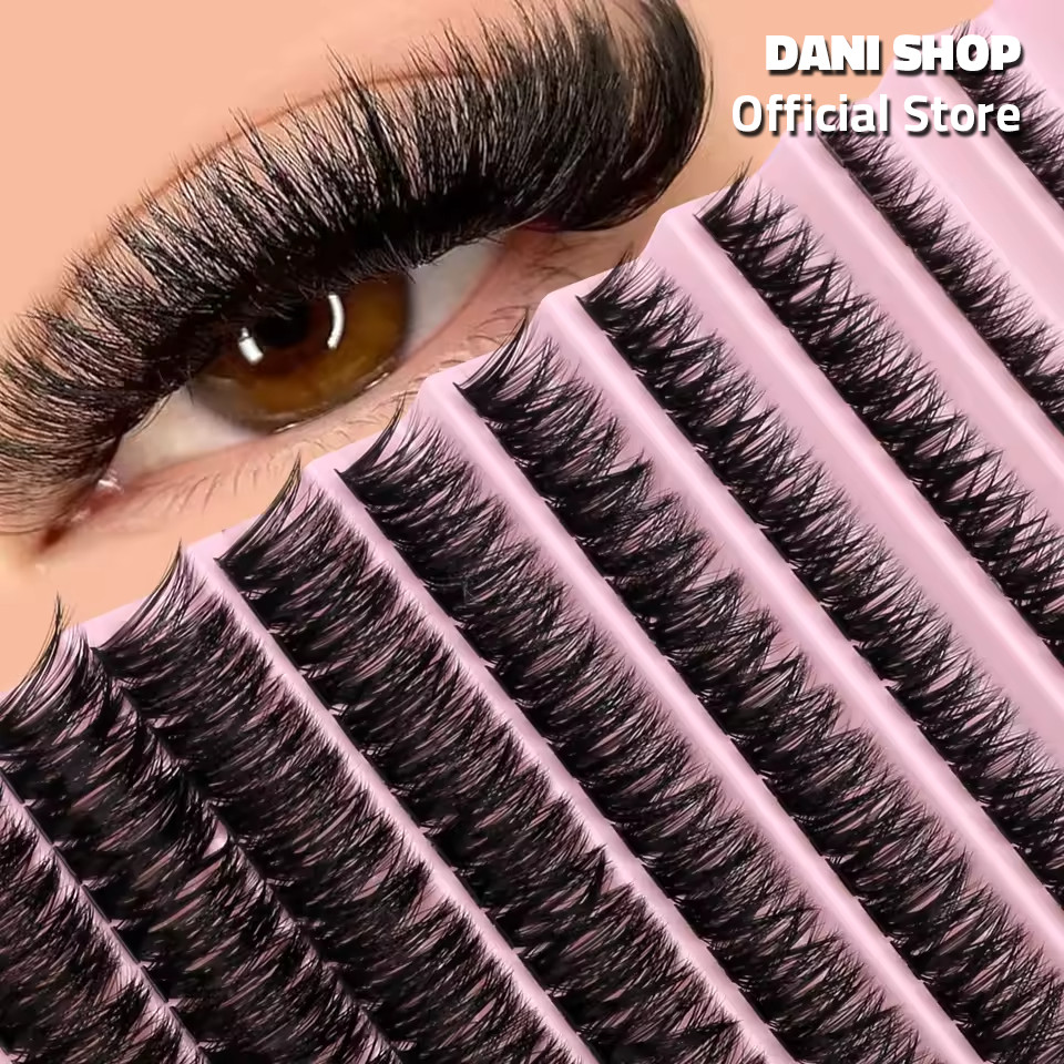 DANISHOP | Bulu Mata Individual Lash 10 Baris Eyelash Extension Ukuran 8/10/12/14/16MM 80D