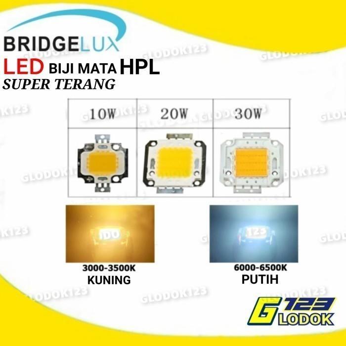 HPL High Power LED 10 20 30 Watt Yellow Warm Cool White Kuning Putih