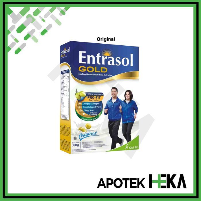 Entrasol Gold 340 g - Susu Tinggi Kalsium - Original
