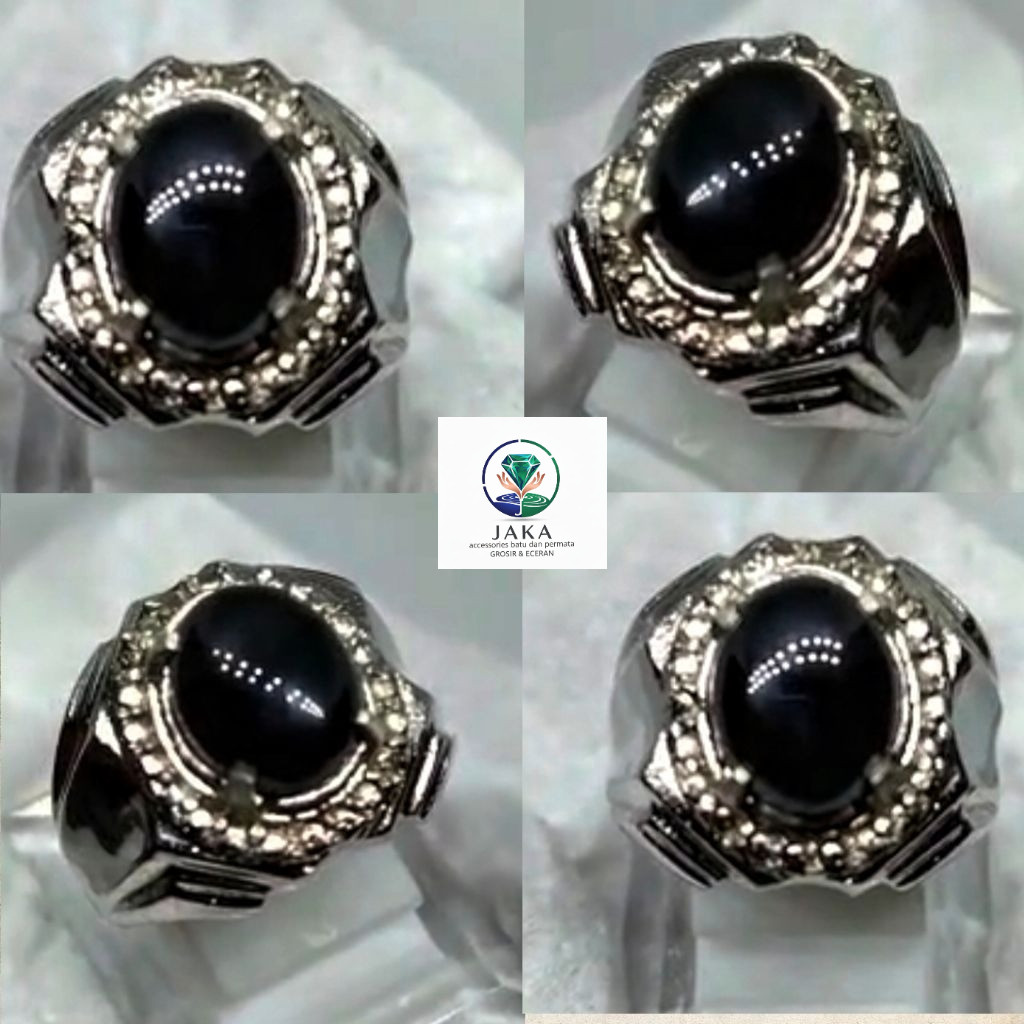 CINCIN BATU YAMAN HITAM RING CAKAR