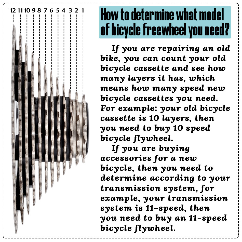 GOLDIX MTB/Road bike Cassette 11-25/28/32/34/36T bicycle freewheel 8/9/10/11/12 speed sprocket flywh