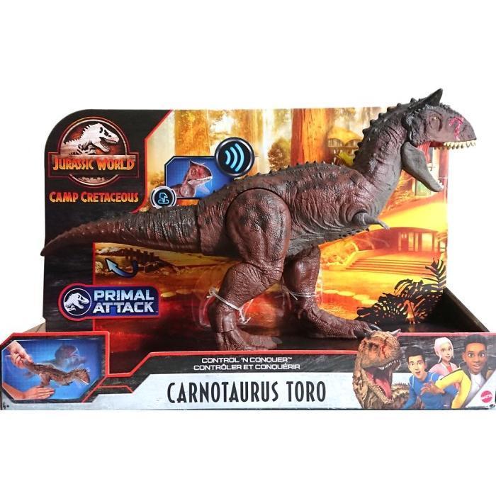Jurassic World Camp Cretaceous Control 'N Conquer Carnotaurus Toro