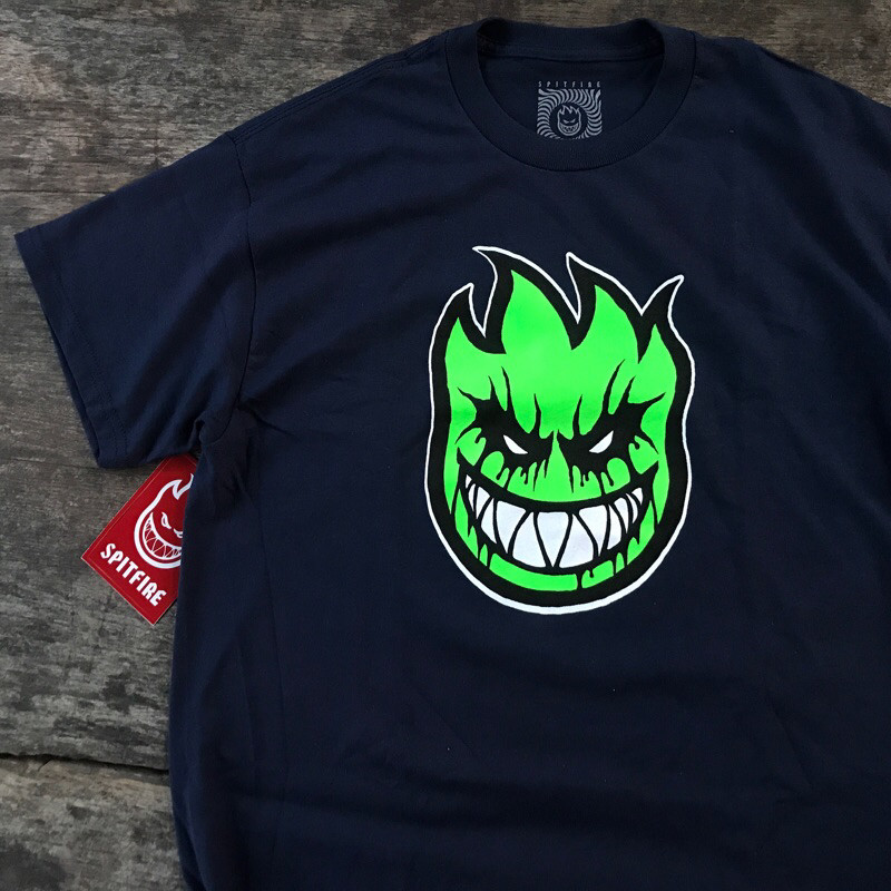 (COD) SPITFIRE DEATHMASK TSHIRT NAVY