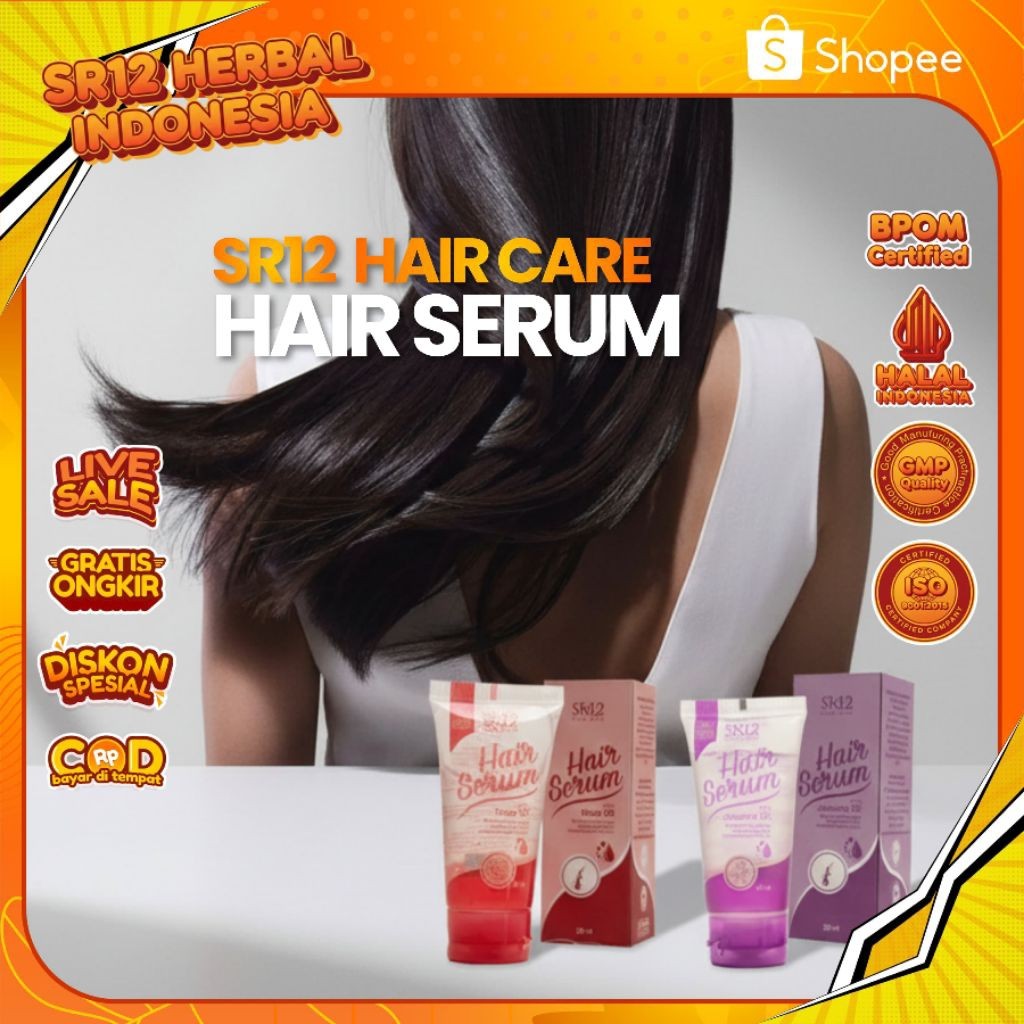 HAIR SERUM SR12 HAIR SERUM ROSE OIL HAIR SERUM JASMINE OIL HAIR SERUM WANGI AWET HAIR OIL MENUTRISI 