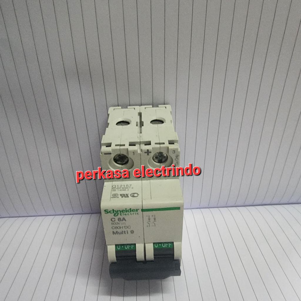 MCB SCHNEIDER C60H-DC 2P 6A
