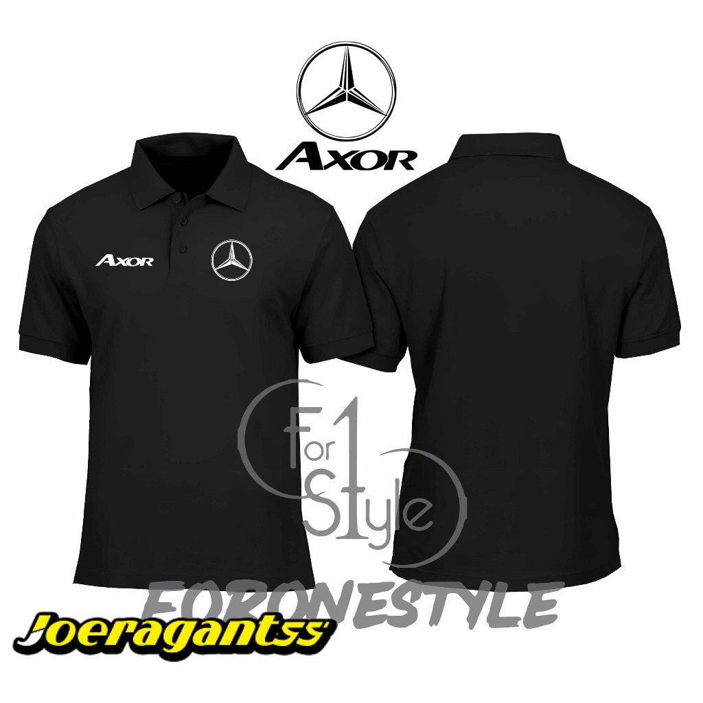 POLOSHIRT MERCEDES AXOR F1 - POLO BERKERAH MERCEDES AXOR F1 - POLO MERCEDES AXOR