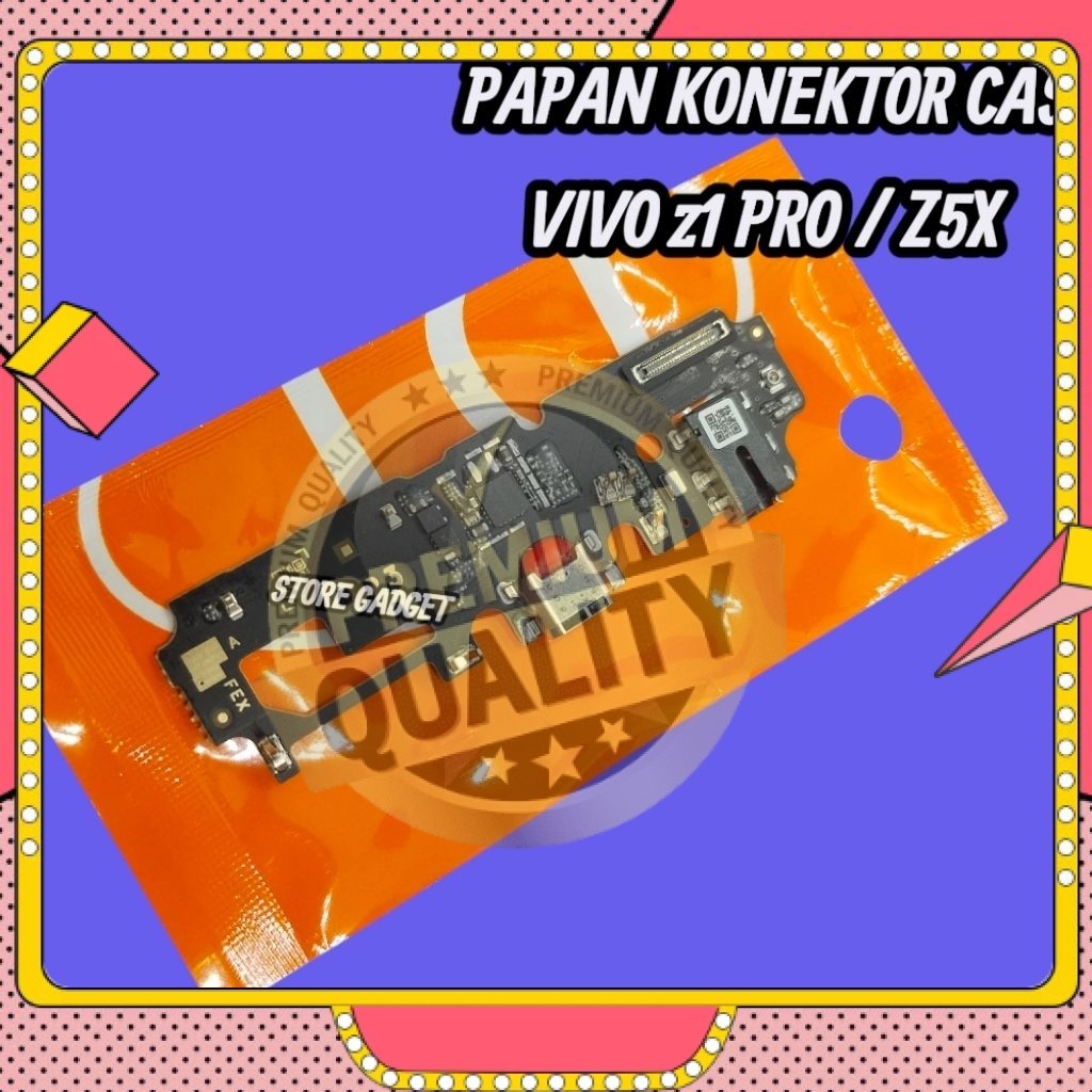 Flexible Charger Vivo Z1 Pro Z5x Original Papan Konektor Cas