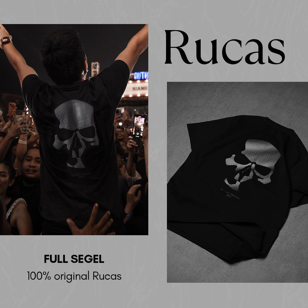 Rucas "Hand Stitch" Monogram Skeleton Tee Original Invoice